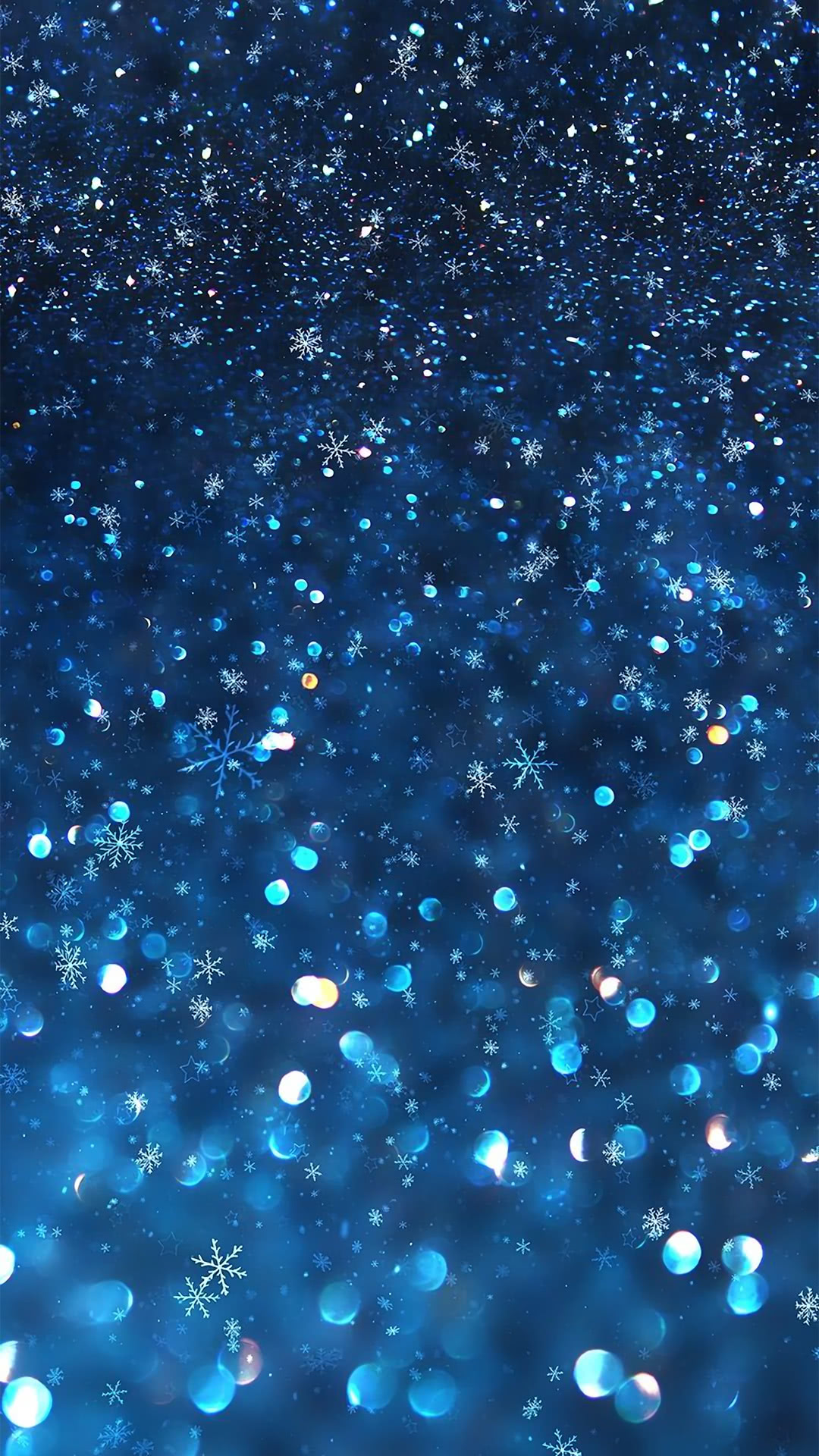輝く雪の結晶 Iphone Wallpapers