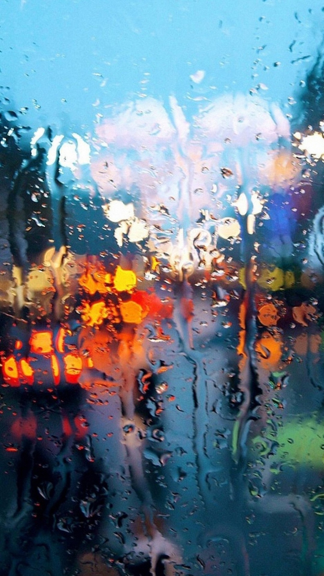 View of the rain | iPhone Wallpapers