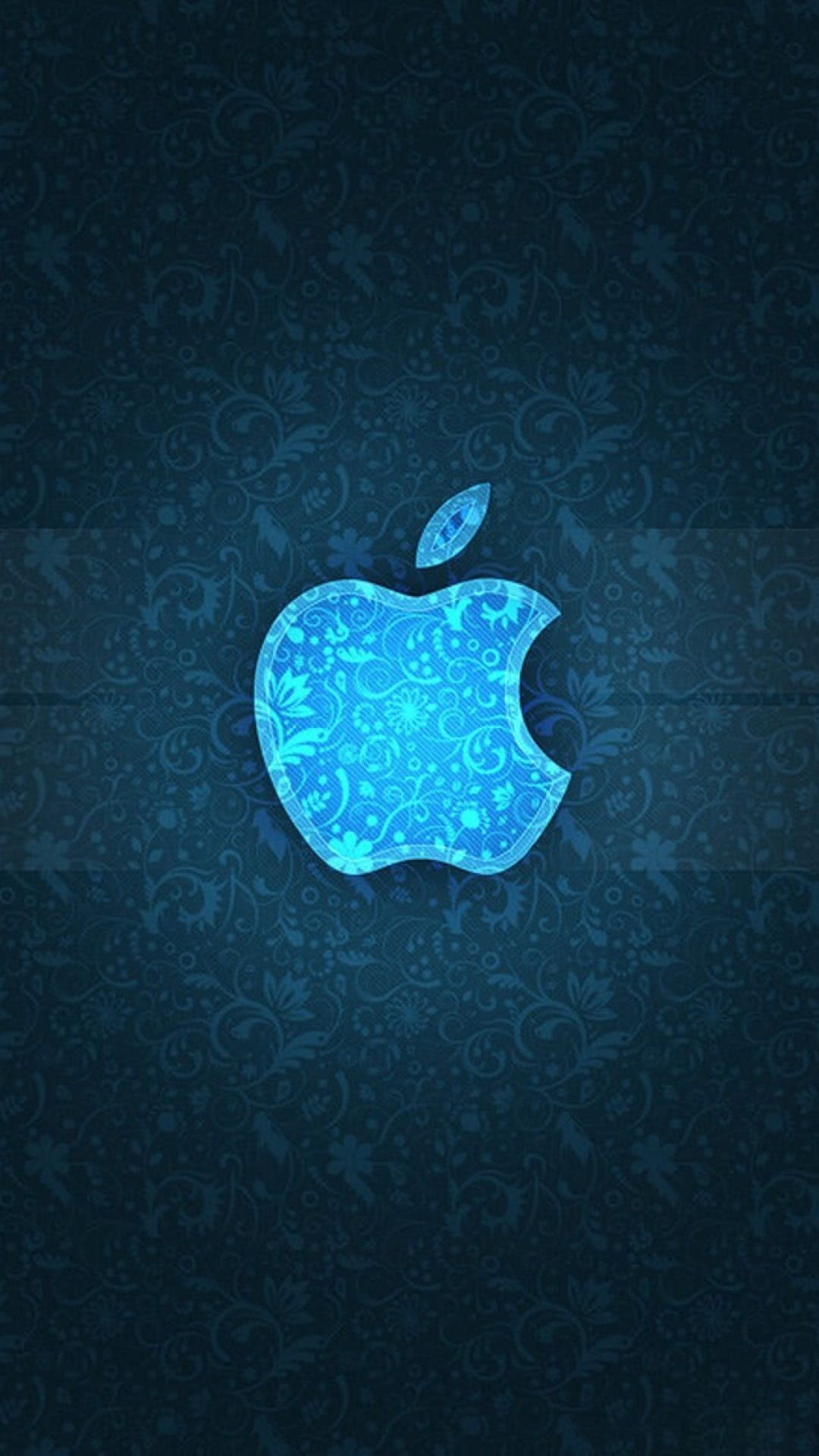 Apple Blue Iphone Wallpapers