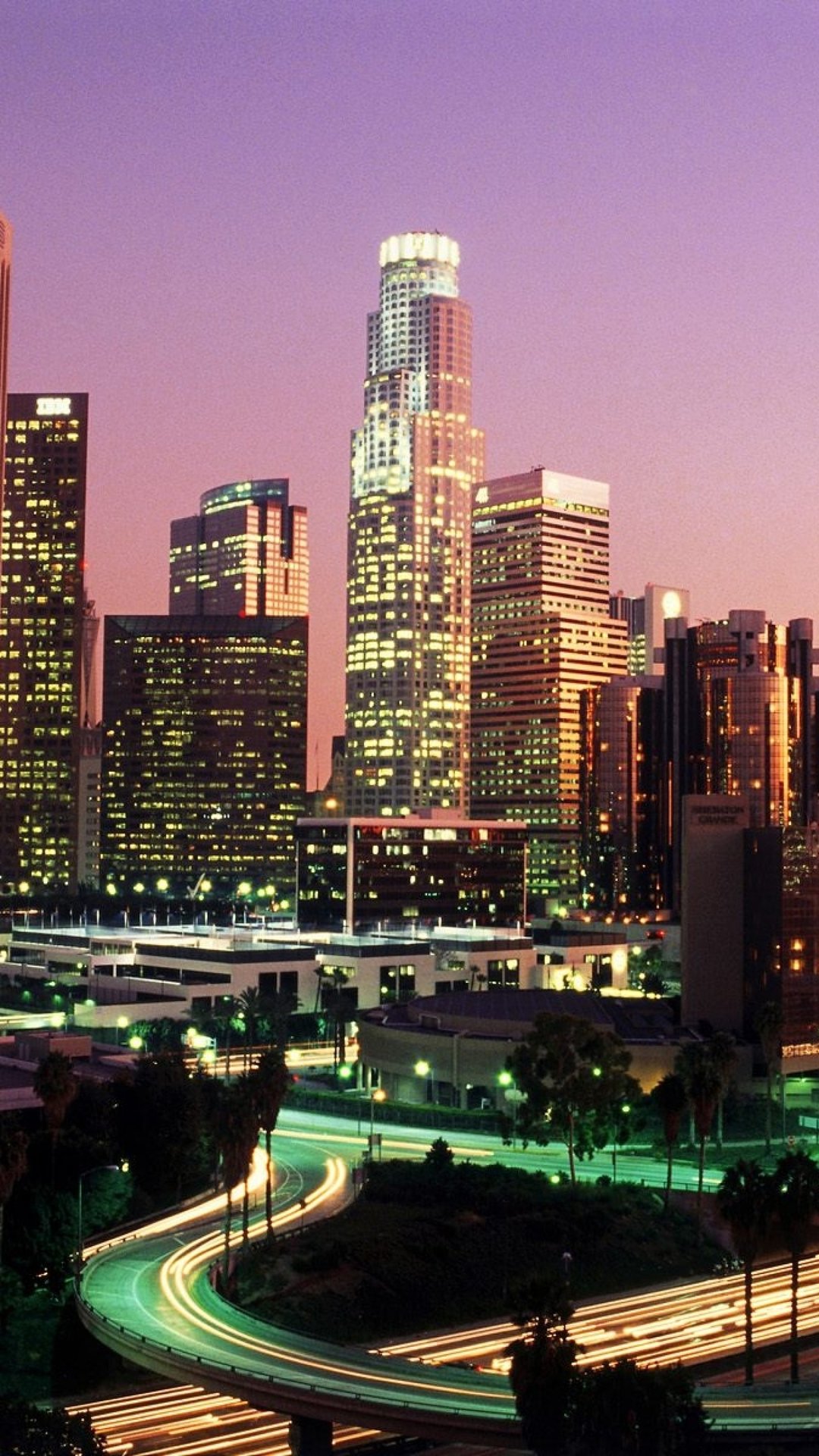 ロサンゼルスの夜景 Iphone Wallpapers