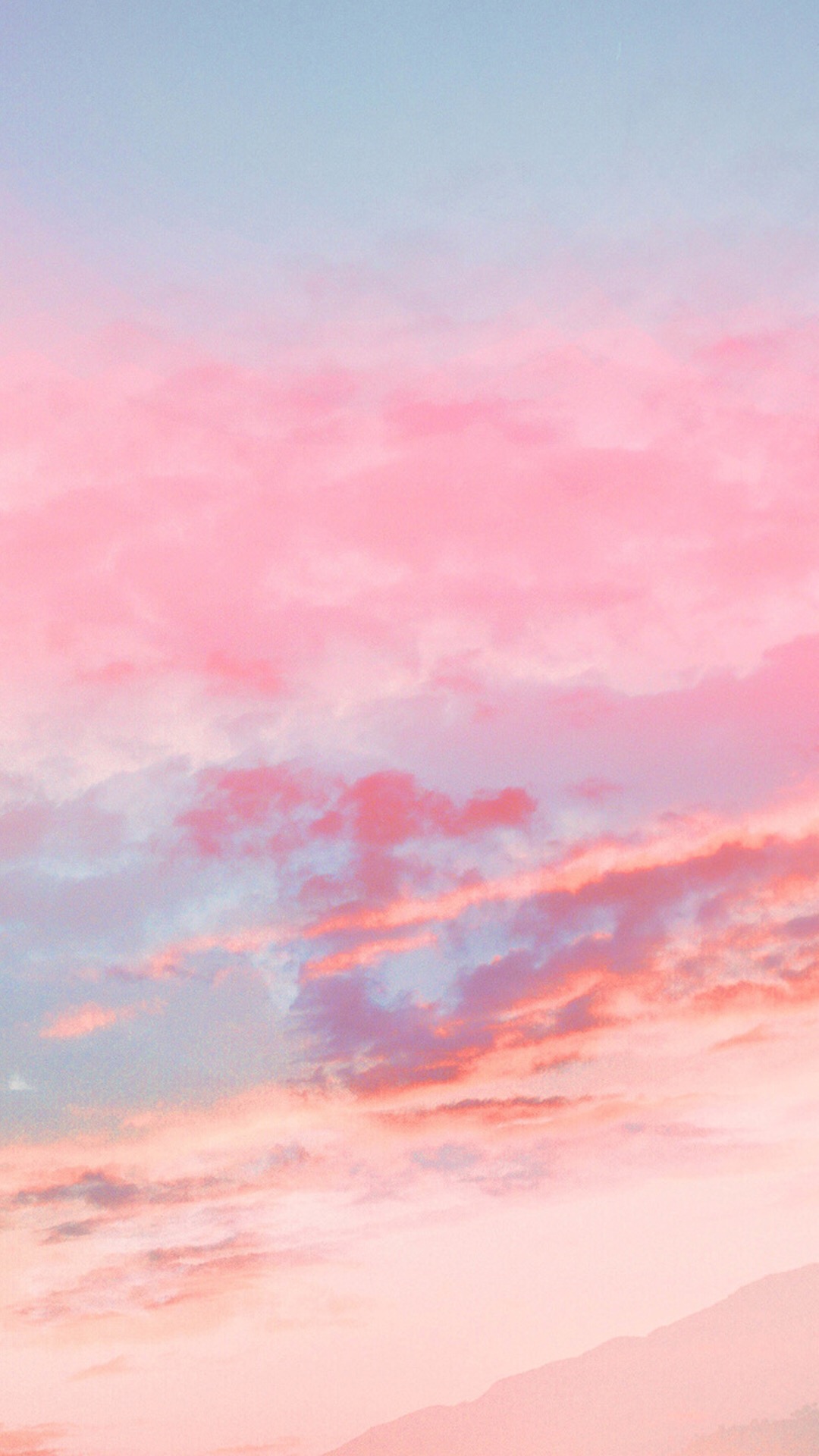 Pastel Pink Sky Iphone Wallpapers