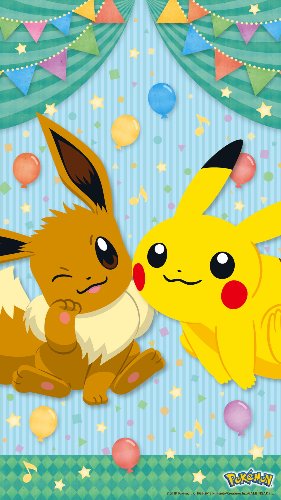 Eevee Pikachu Iphone Wallpapers