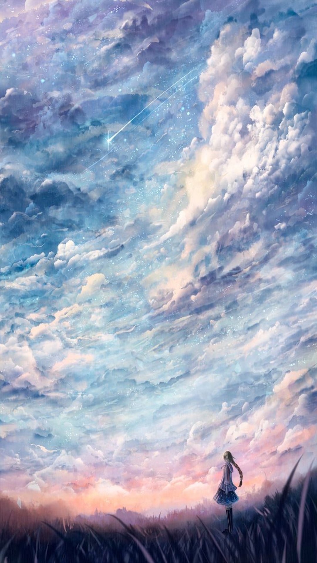 Sky Illustration Iphone Wallpapers