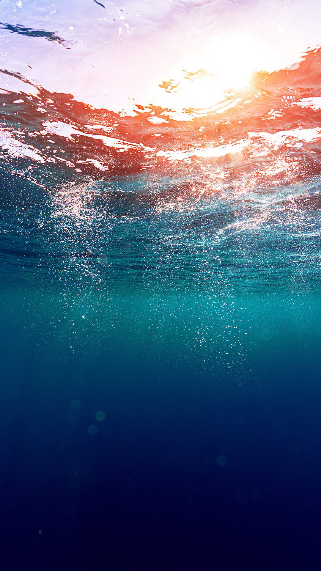 Underwater Sunlight Iphone Wallpapers