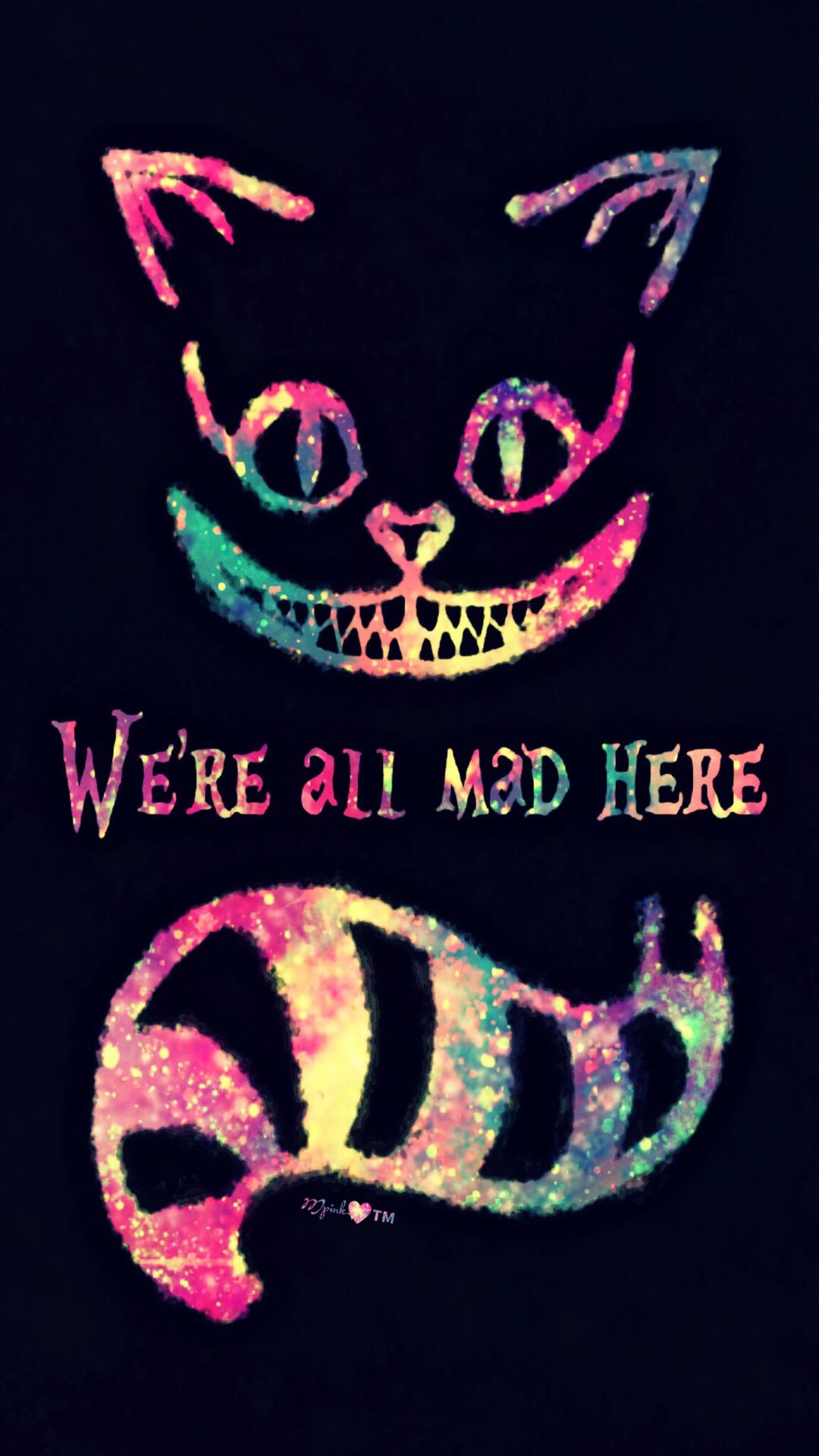 Cheshire Cat Alice In Wonderland Iphone Wallpaper
