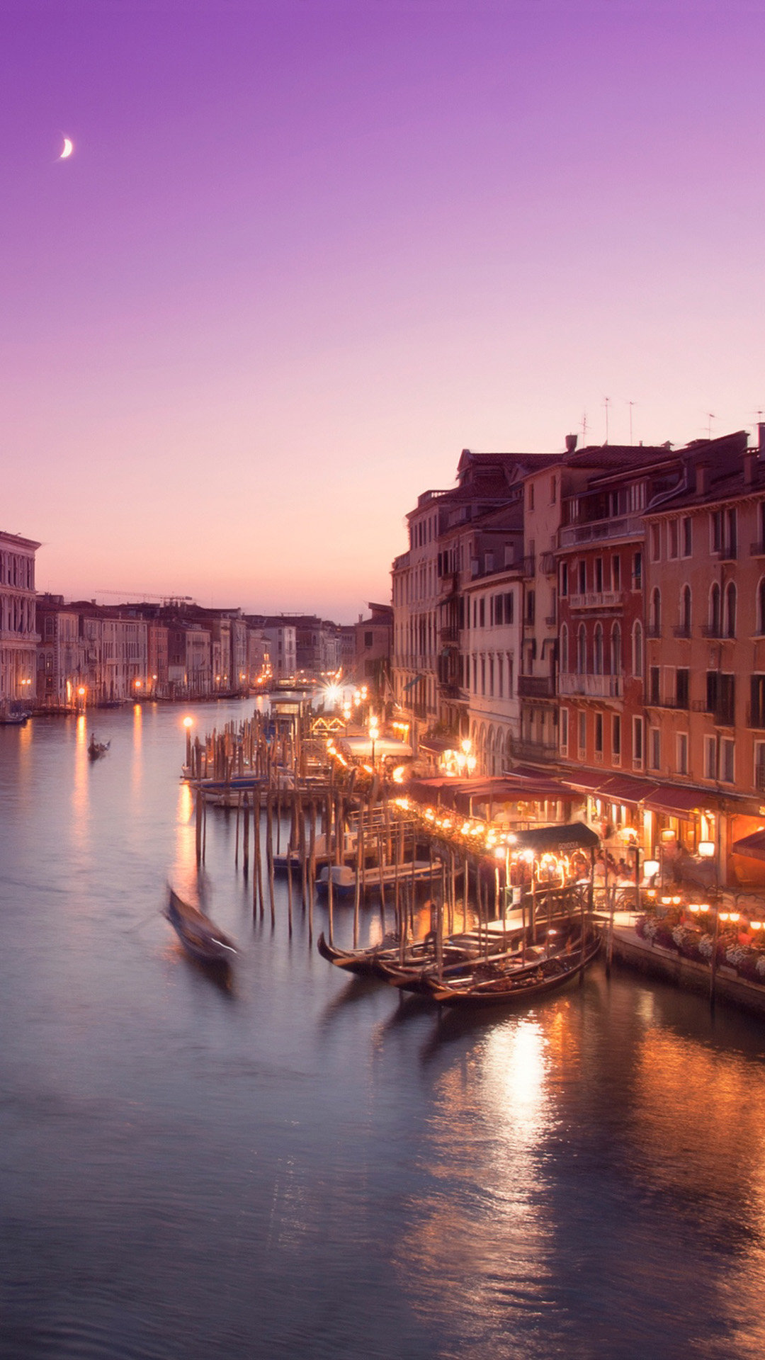 ヴェネツィアの美しい夜景 おしゃれな夜景のiphone壁紙 Iphone Wallpapers