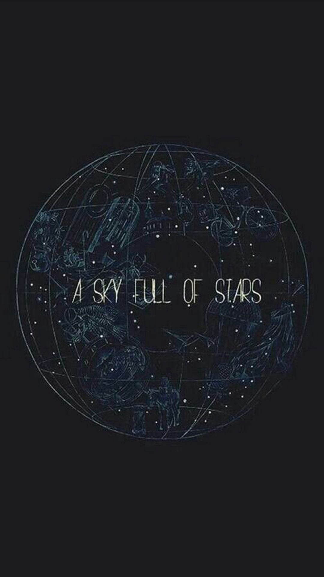A Sky Full Of Stars Iphone Wallpaper