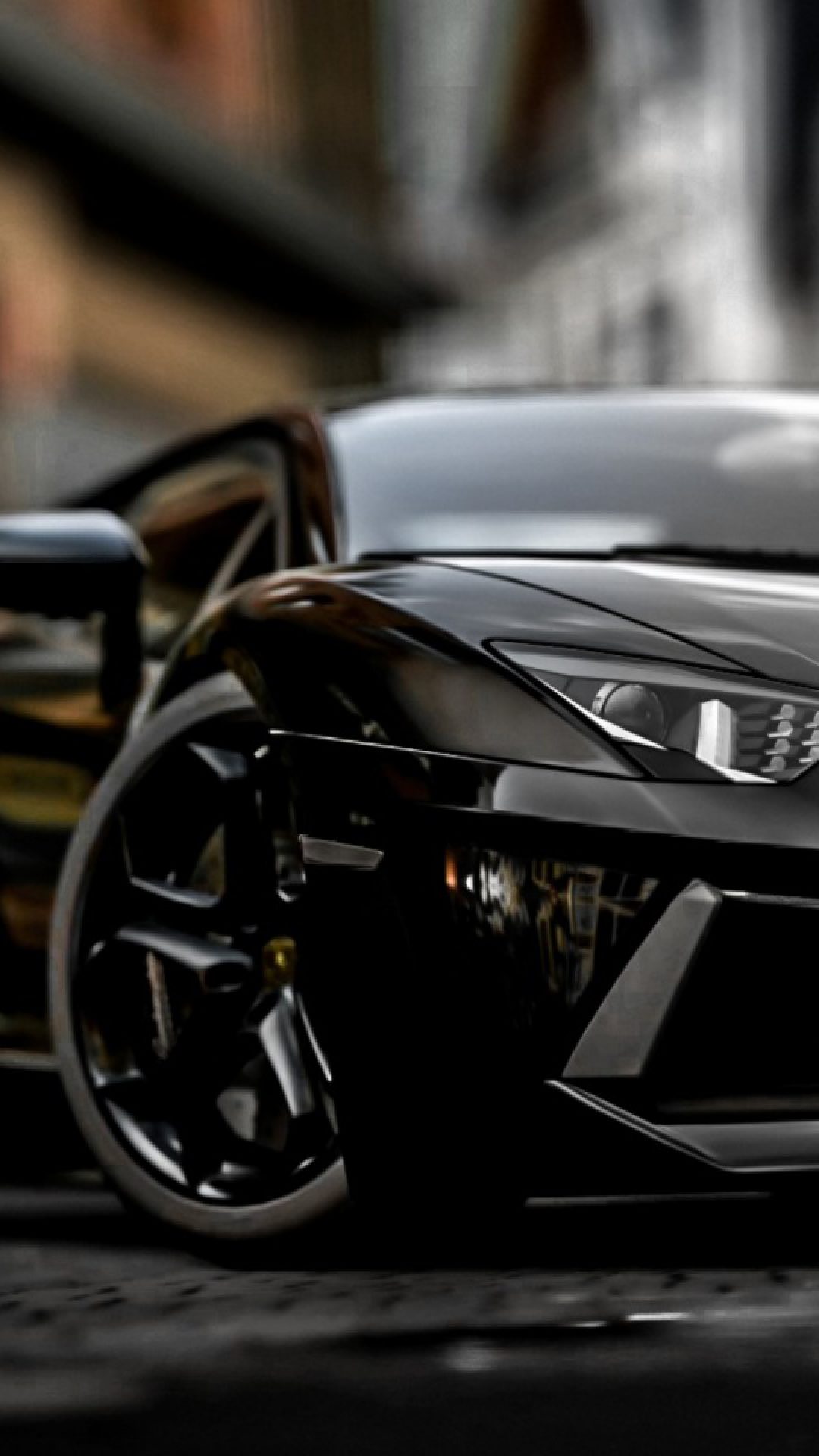 Lamborghini (black) | iPhone Wallpapers