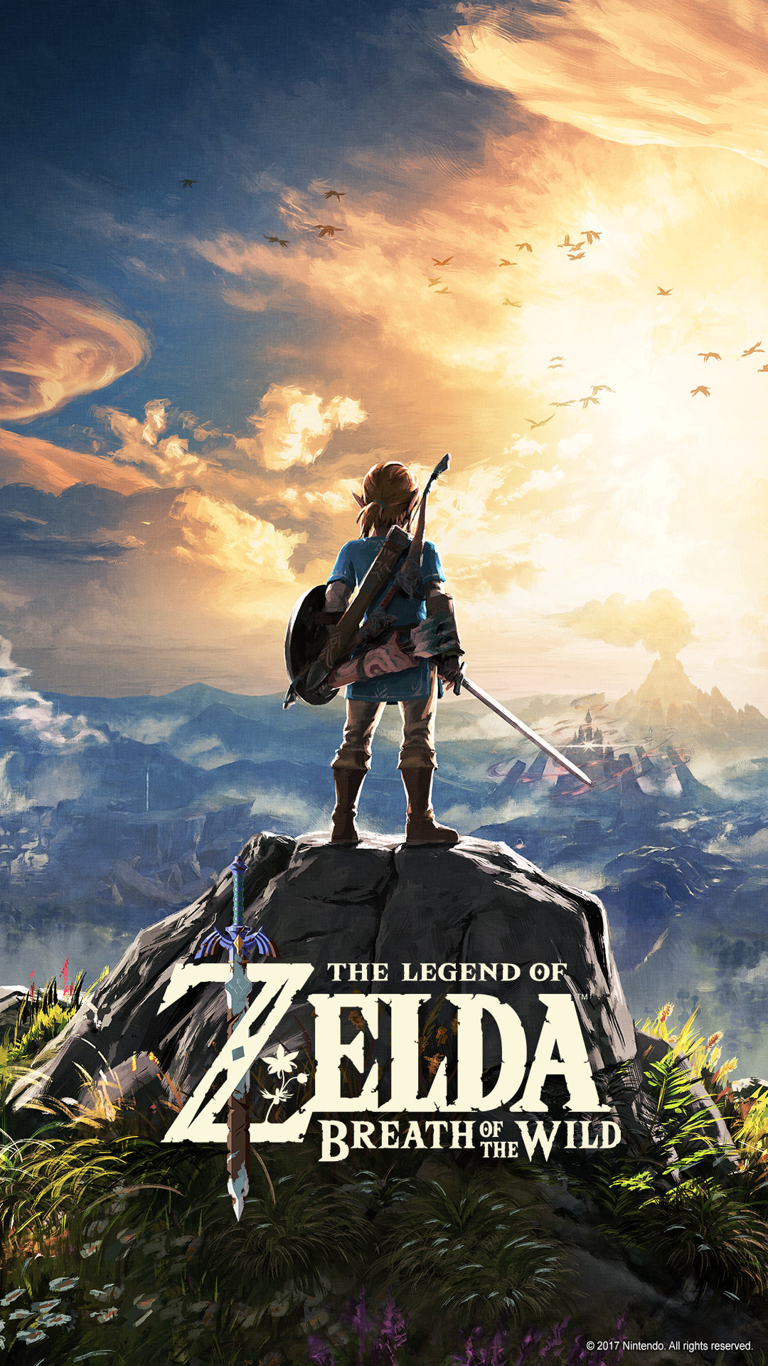 The Legend Of Zelda Breath Of The Wild Iphone Wallpapers