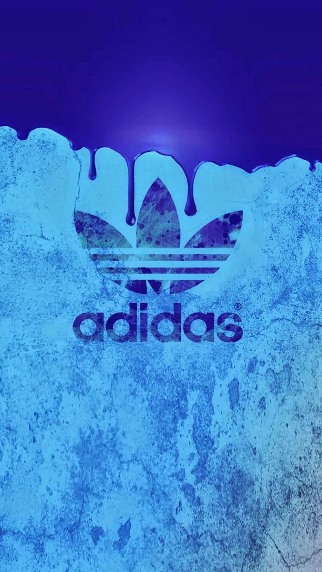 adidas blue wallpaper