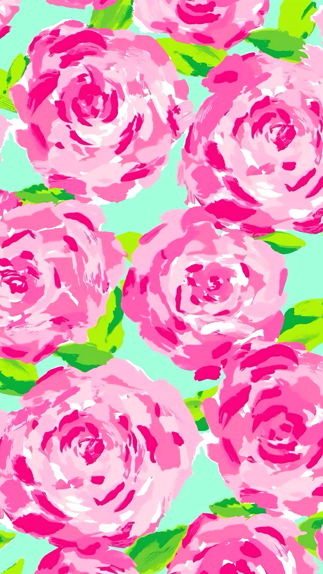 Lilly Pulitzer カワイイ薔薇のiphone X壁紙 Iphone Wallpapers