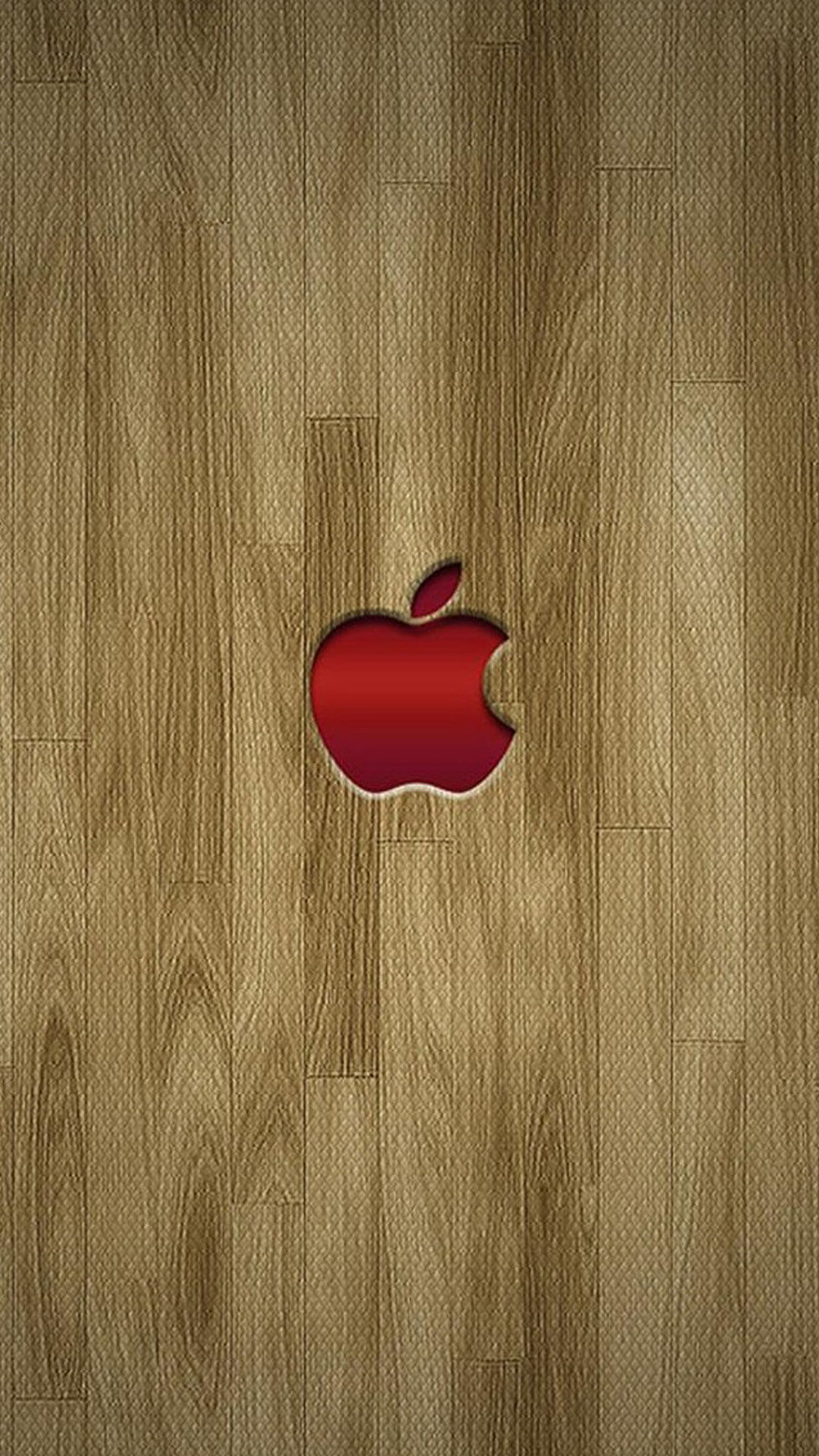 オシャレ Appleロゴ 木の板テクスチャ Iphone Wallpapers
