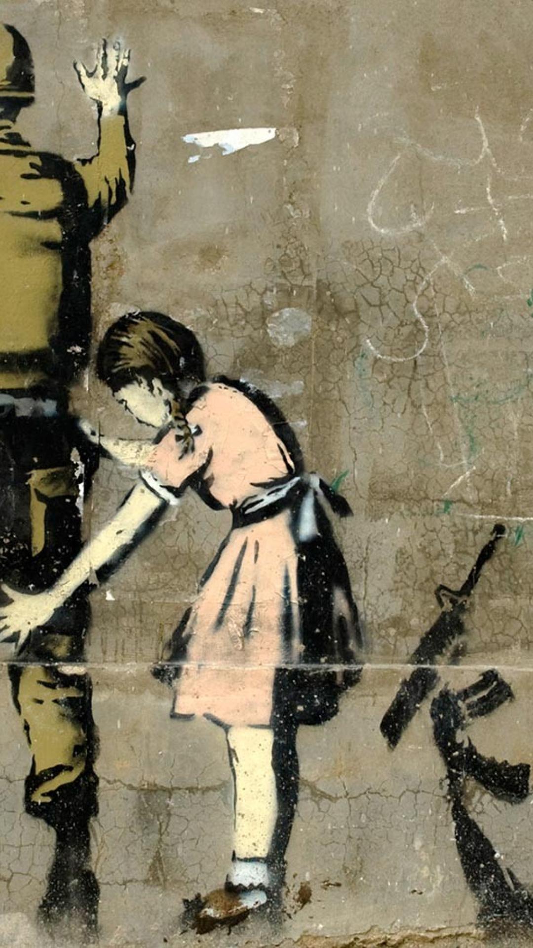 Banksy Street Art Iphone Wallpapers