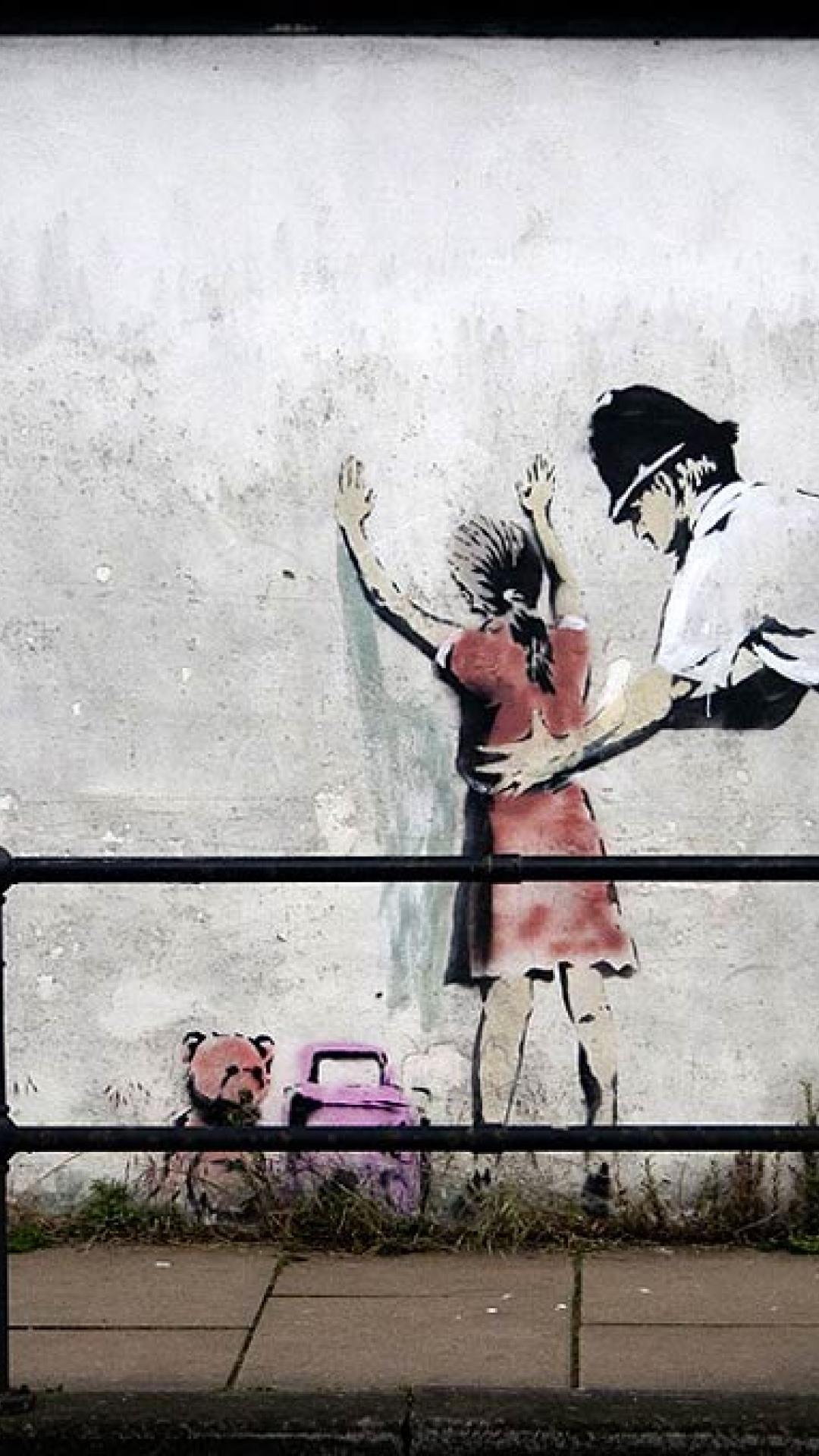 Banksy Street Art Iphone Wallpapers