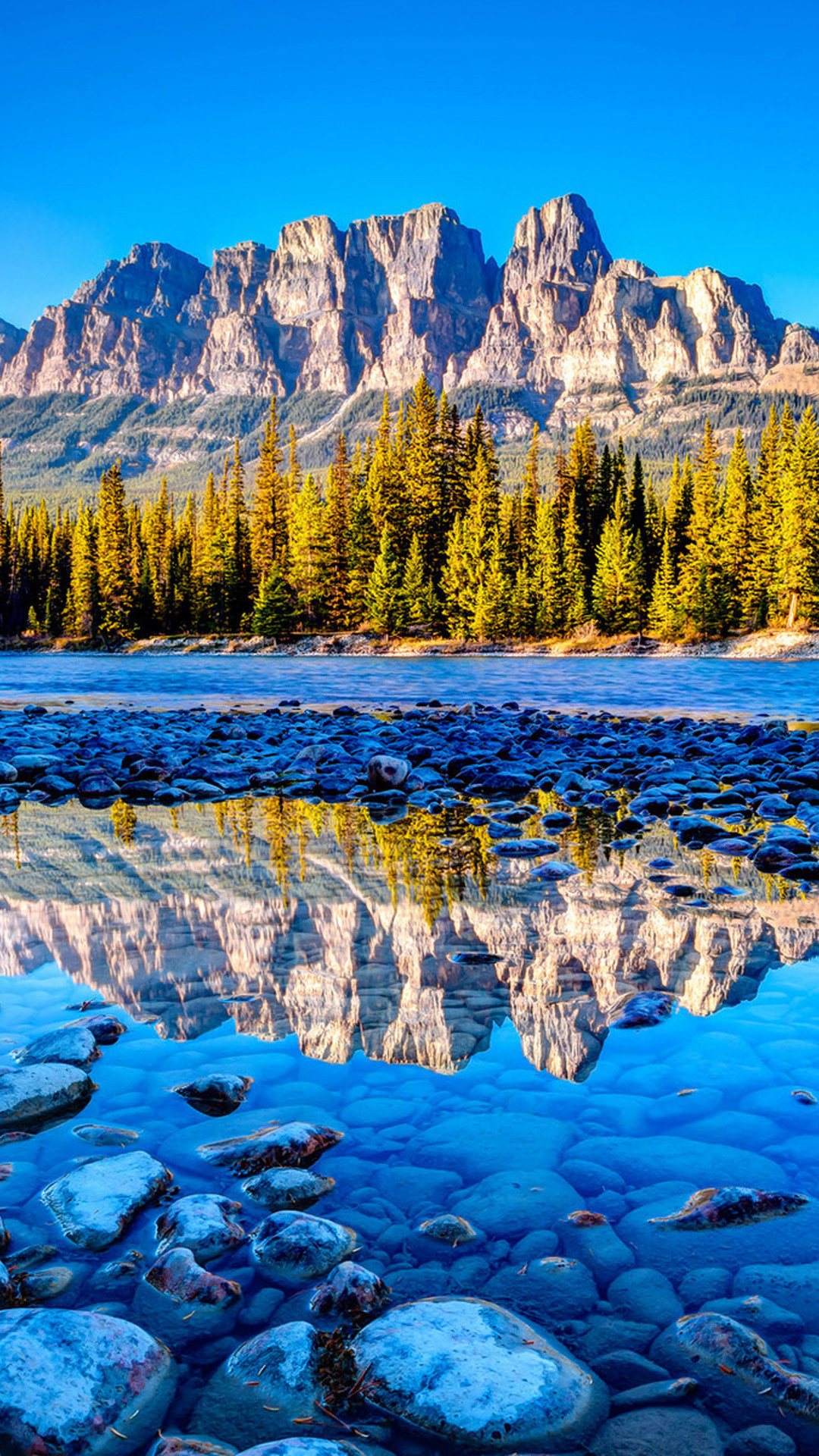 Beautiful Banff National Park Iphone 6s Wallpaper Iphone Wallpapers