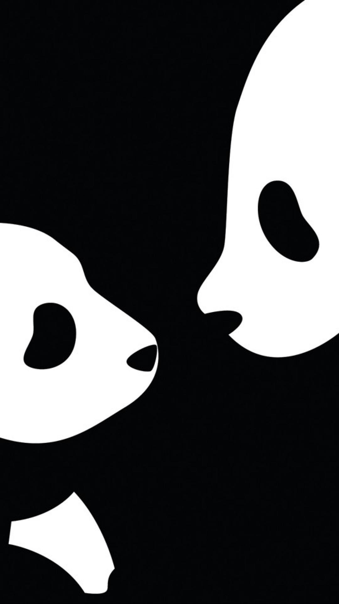 Black And White Panda Iphone Wallpapers