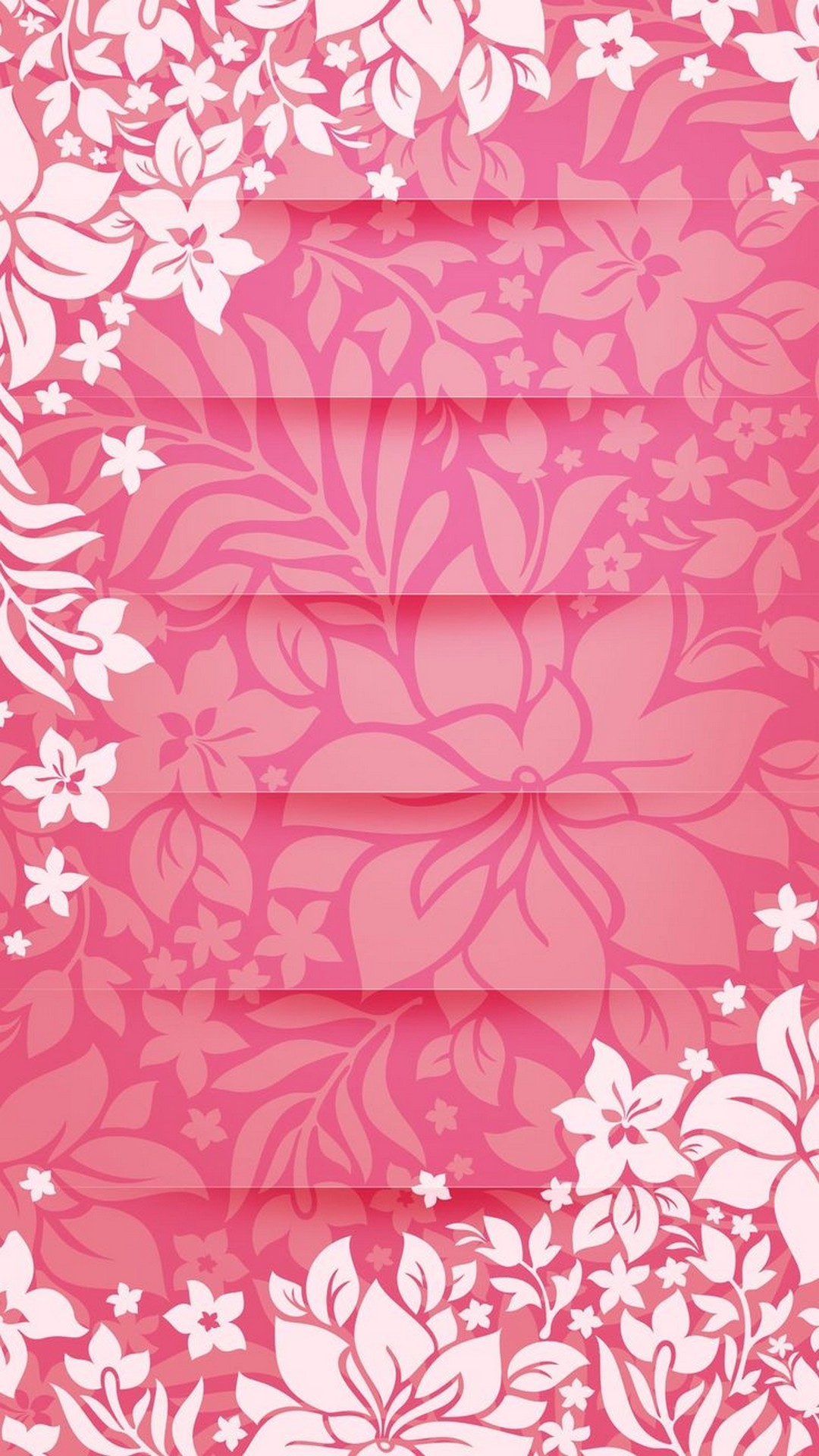 かわいいピンクの花柄 Iphone Wallpapers