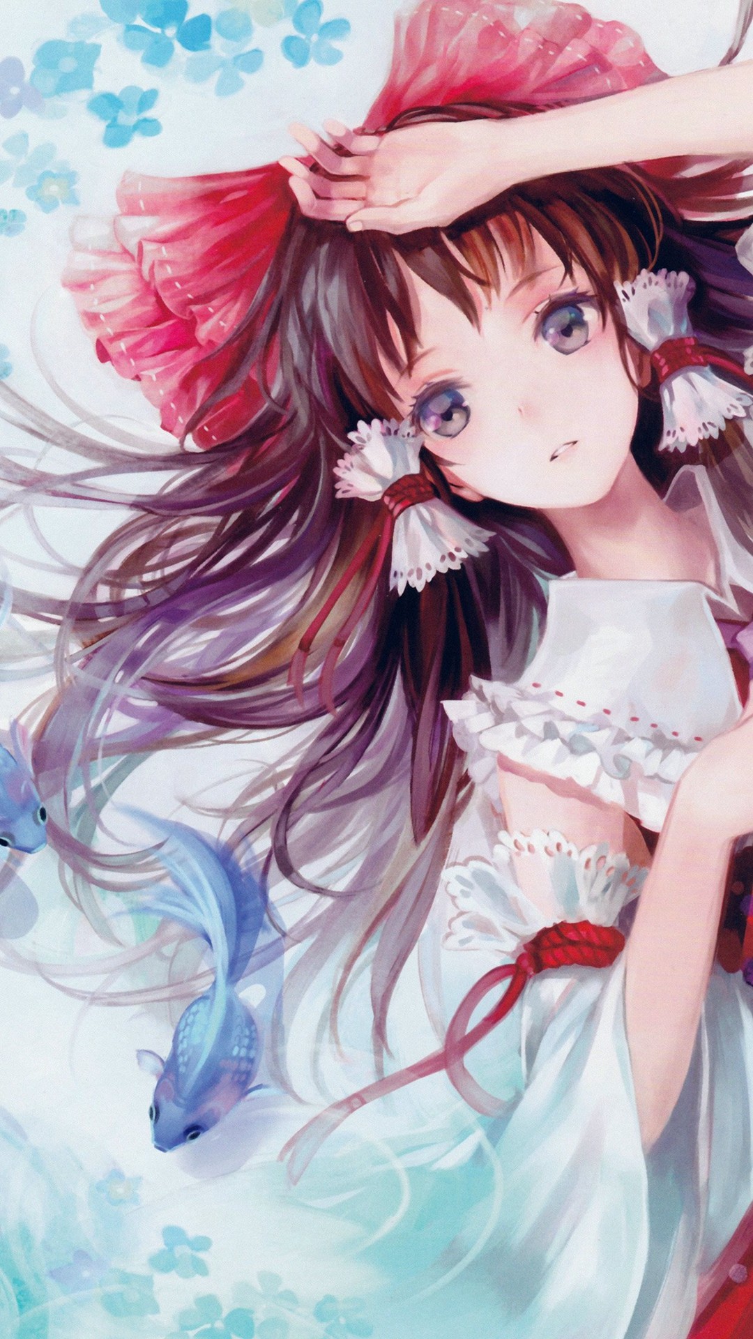 かわいいアニメの少女 Iphone Wallpapers