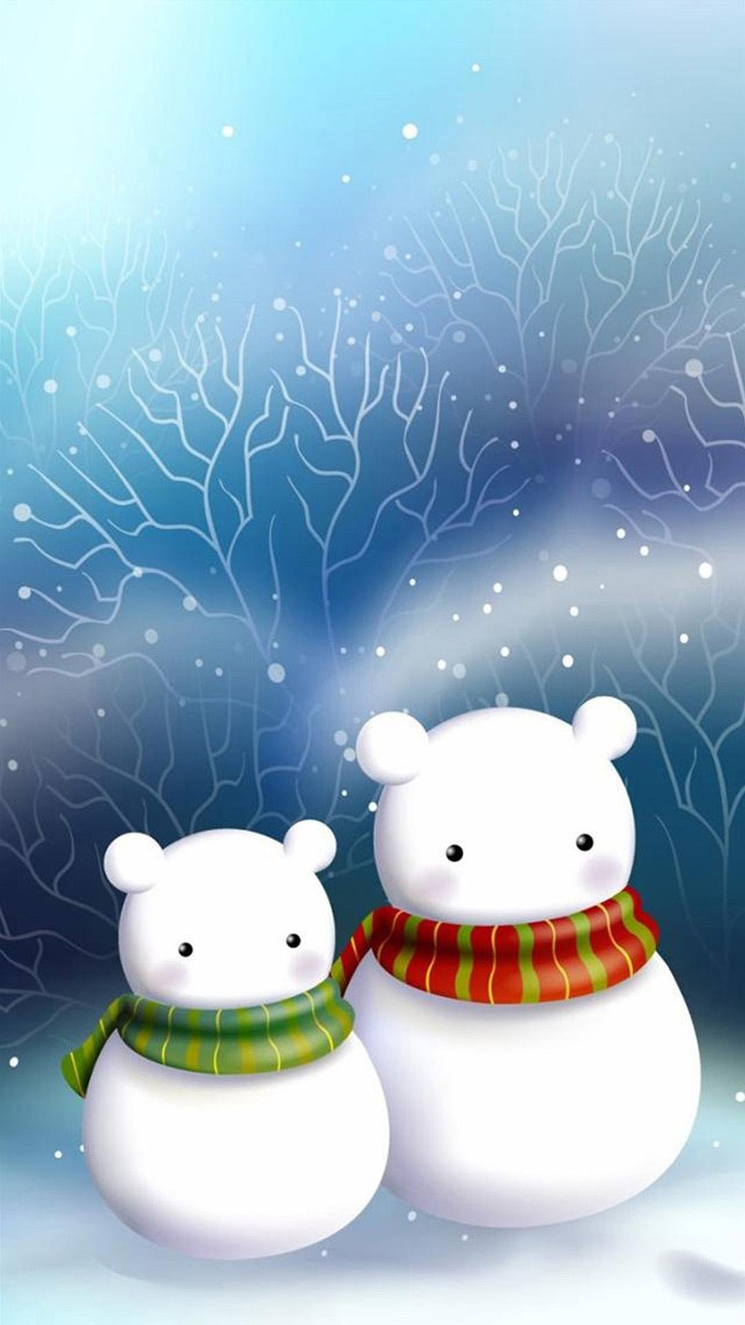 Iphone Cute Anime Christmas Wallpaper