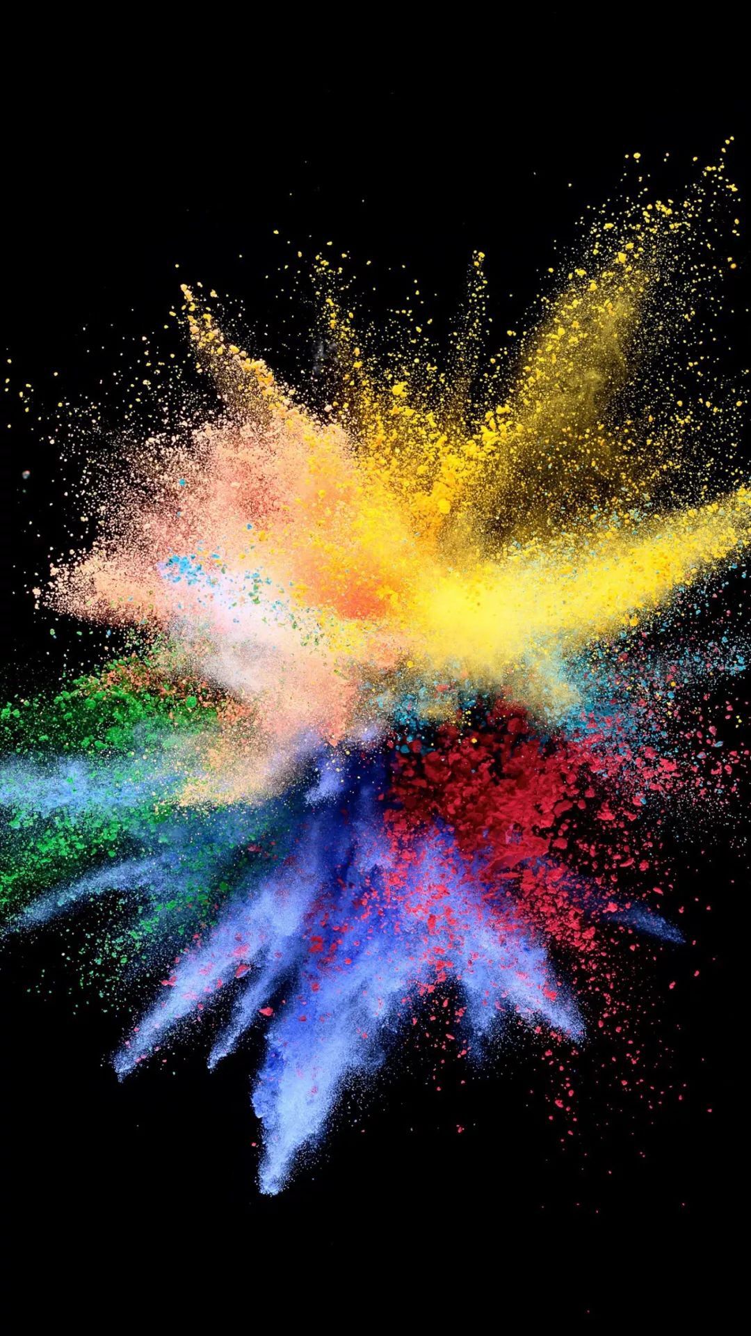 色の爆発 Iphone Wallpapers