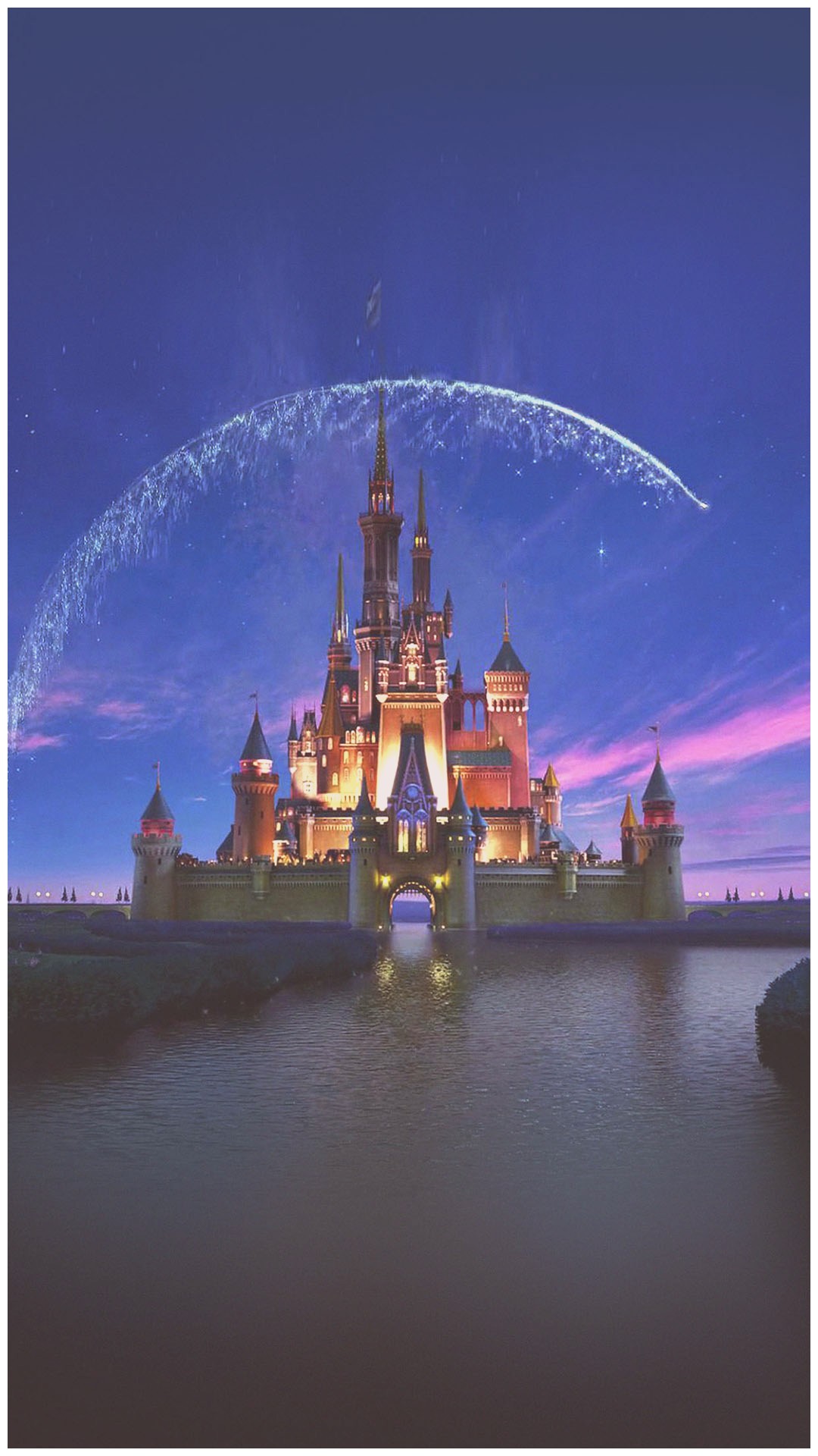 Disney Castle Iphone X Wallpaper