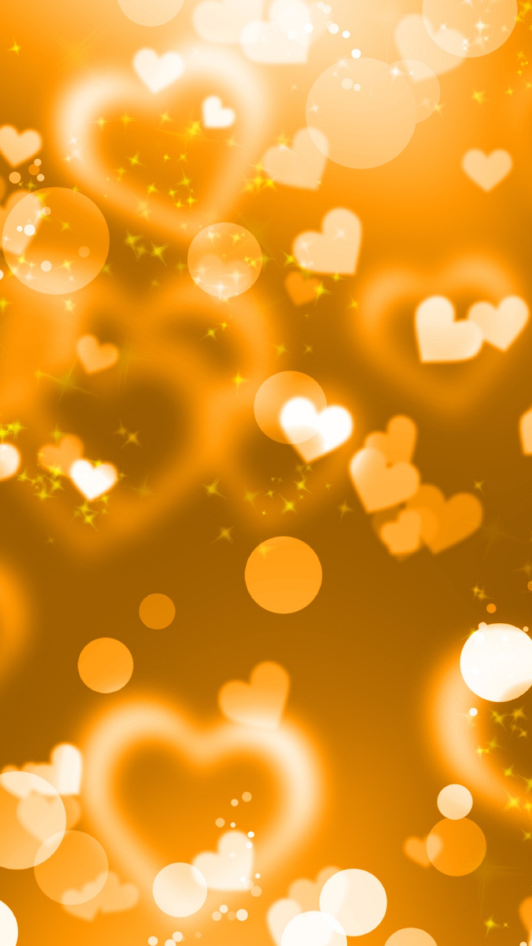 Gold Heart Girly Iphone Wallpapers Iphone Wallpaper