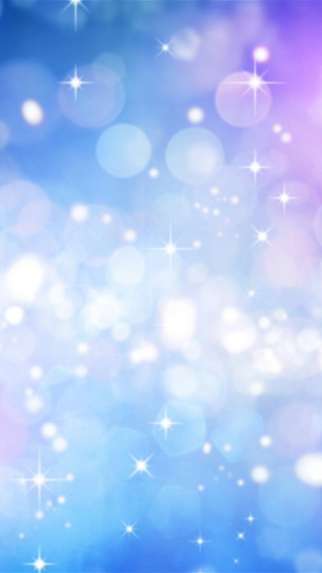 Glitter Blue Iphone Wallpapers