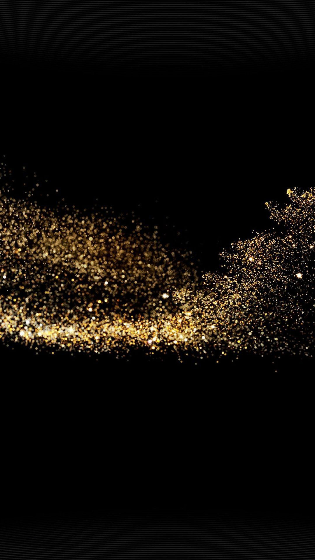 Gold Glitter | iPhone Wallpaper