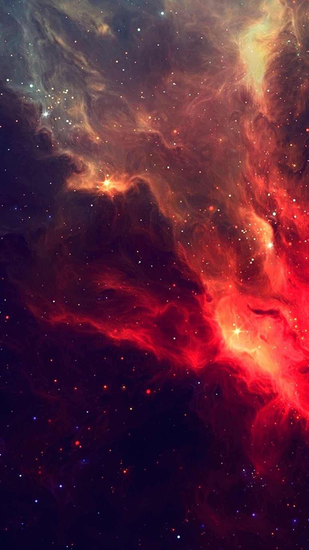 赤い銀河 Iphone Wallpapers