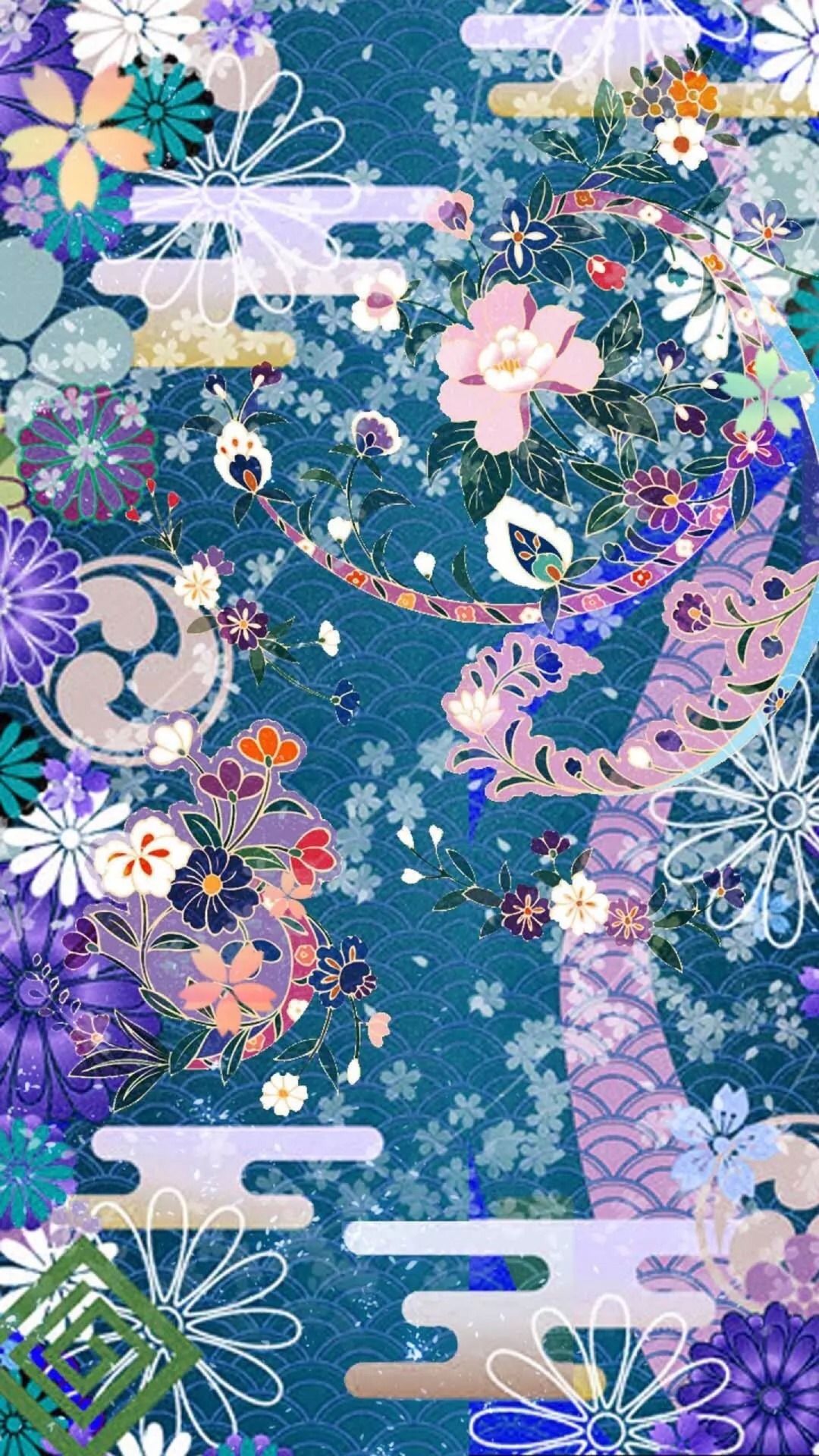 Japanese Patterns | iPhone Wallpapers