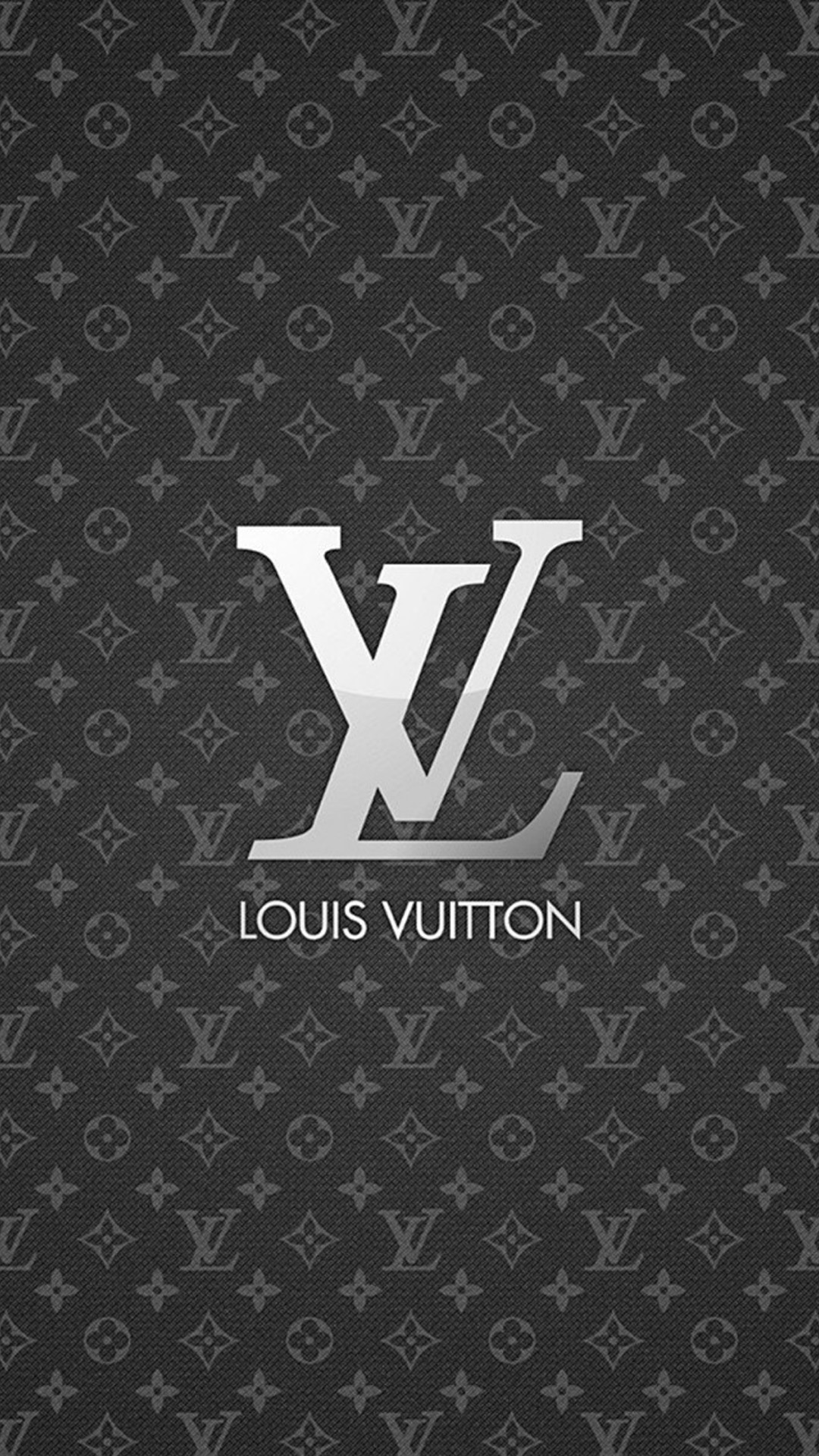 Louis Vuitton Monogram Canvas Black And White Iphone Wallpapers