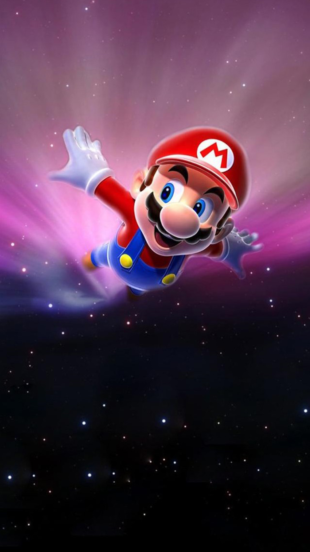 Game Super Mario Galaxy Iphone6s Wallpaper Iphone Wallpapers