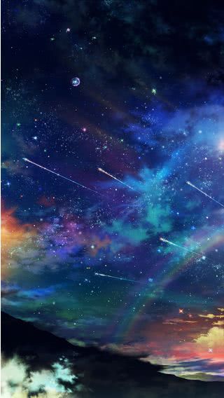 Rainbow Sky Iphone Wallpaper