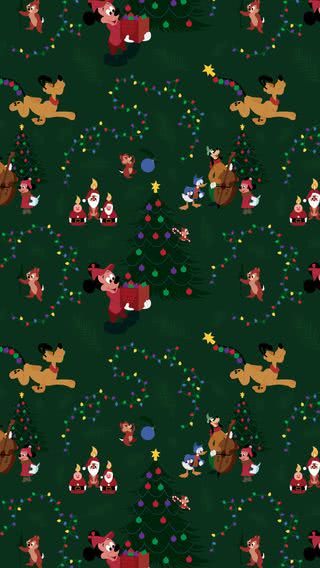 Android Disney Christmas Wallpaper