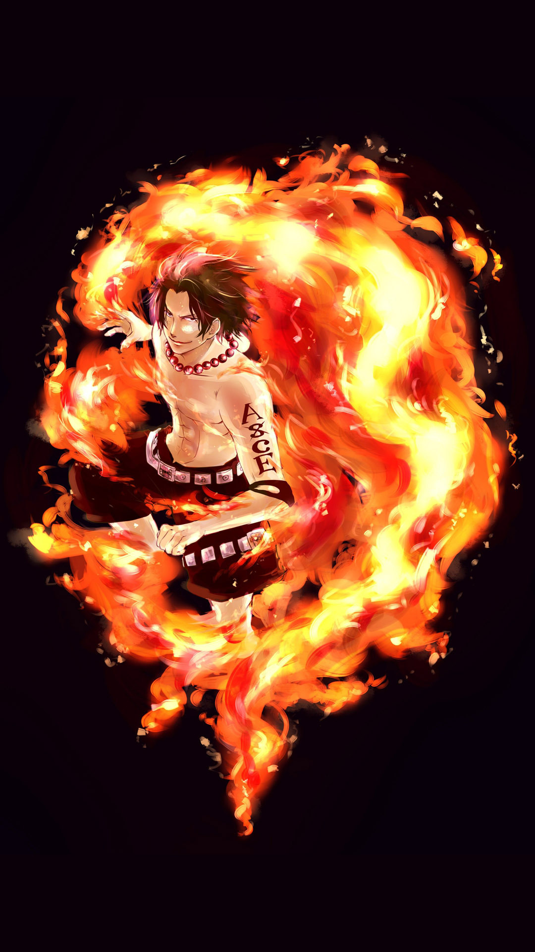 Manga One Piece Portgas D Ace Iphone 6 Wallpaper Iphone Wallpapers