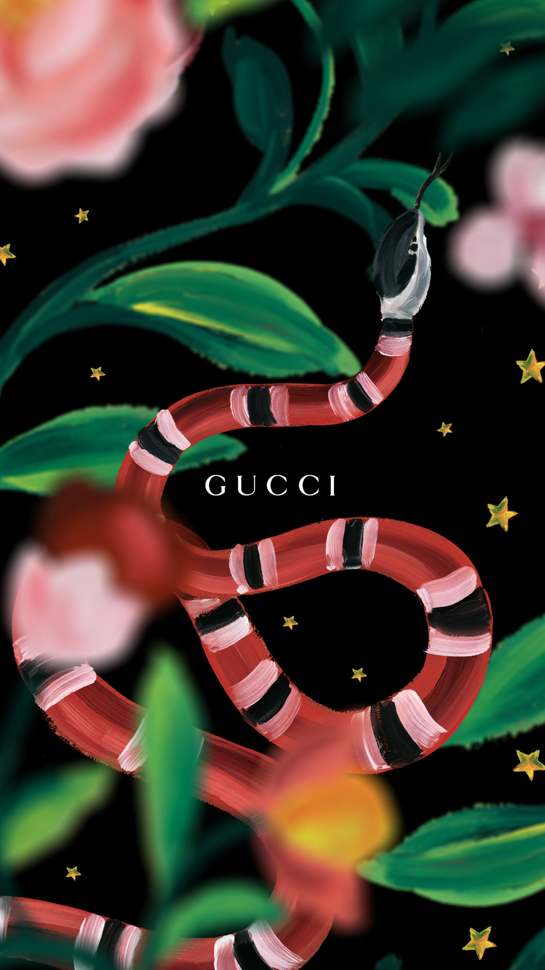 Gucci ヘビ ブランドのiphone壁紙 Iphone Wallpapers