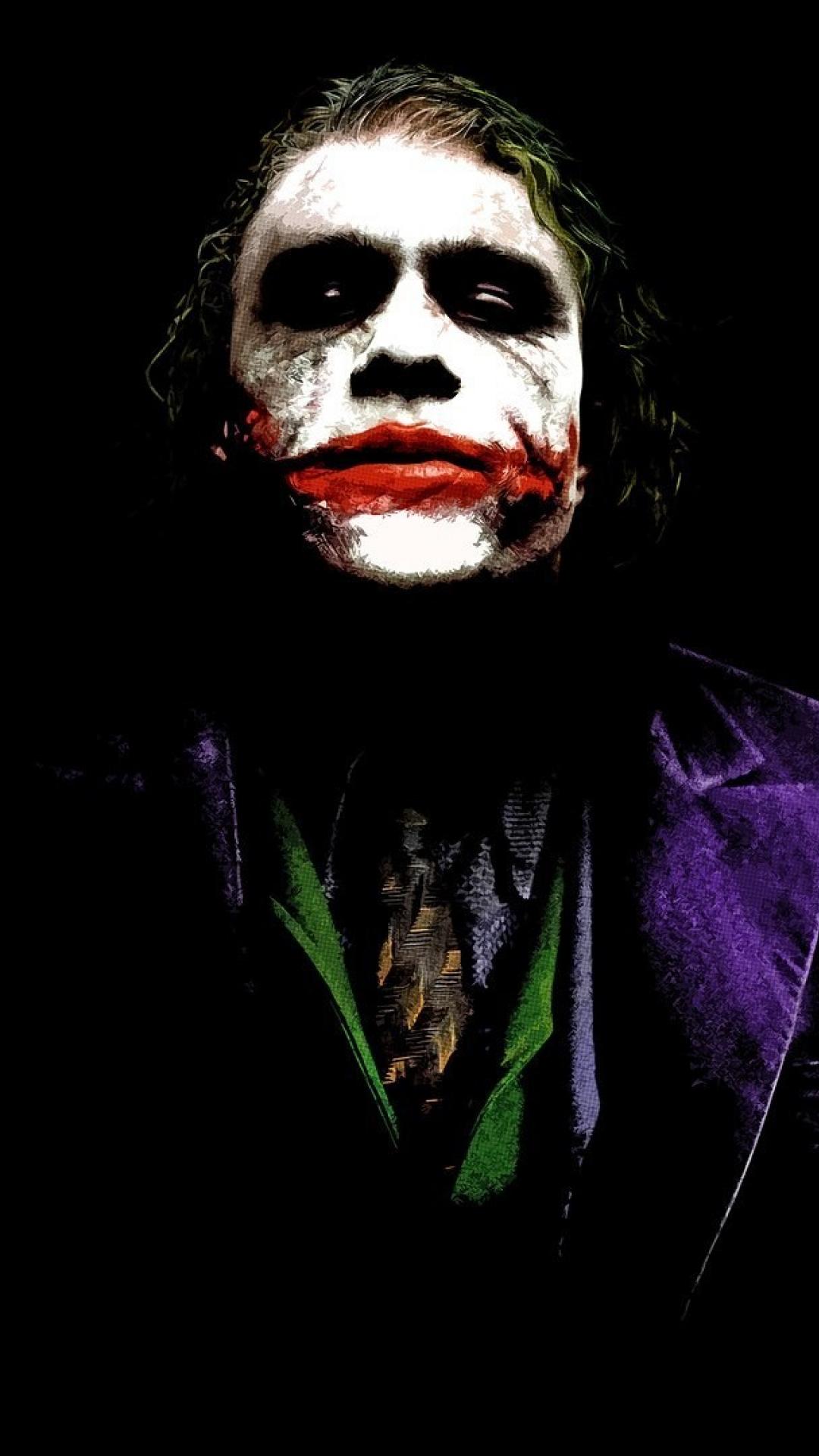 Iphone 6 Joker Wallpaper Black Background