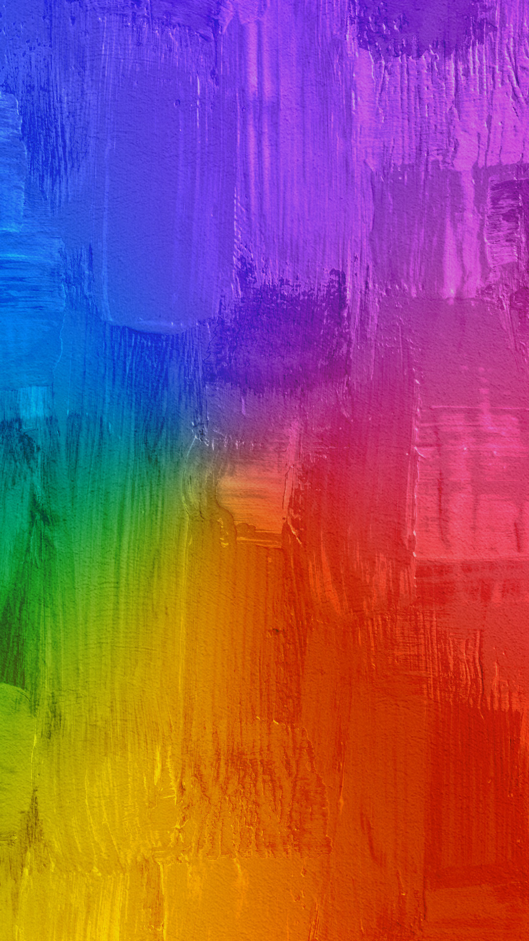油絵風の虹色iphone6s壁紙 Iphone Wallpapers