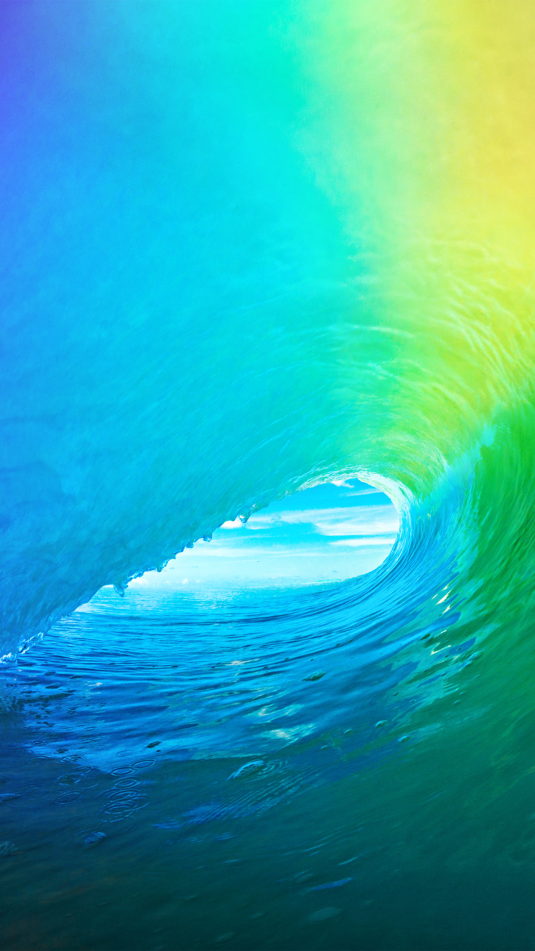 Rainbow Waves Iphone Wallpapers Iphone Wallpapers