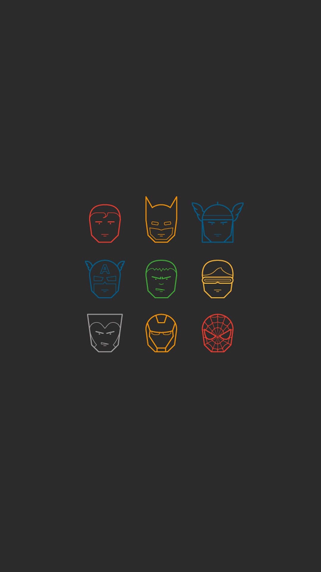 Marvel Logo Iphone X Wallpaper